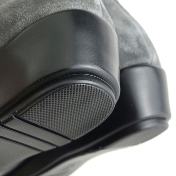 Aerosoles Allowance Women's Grey Suede Leather Ankle Boots Zip Up Wide Size 9W - Picture 11 of 14